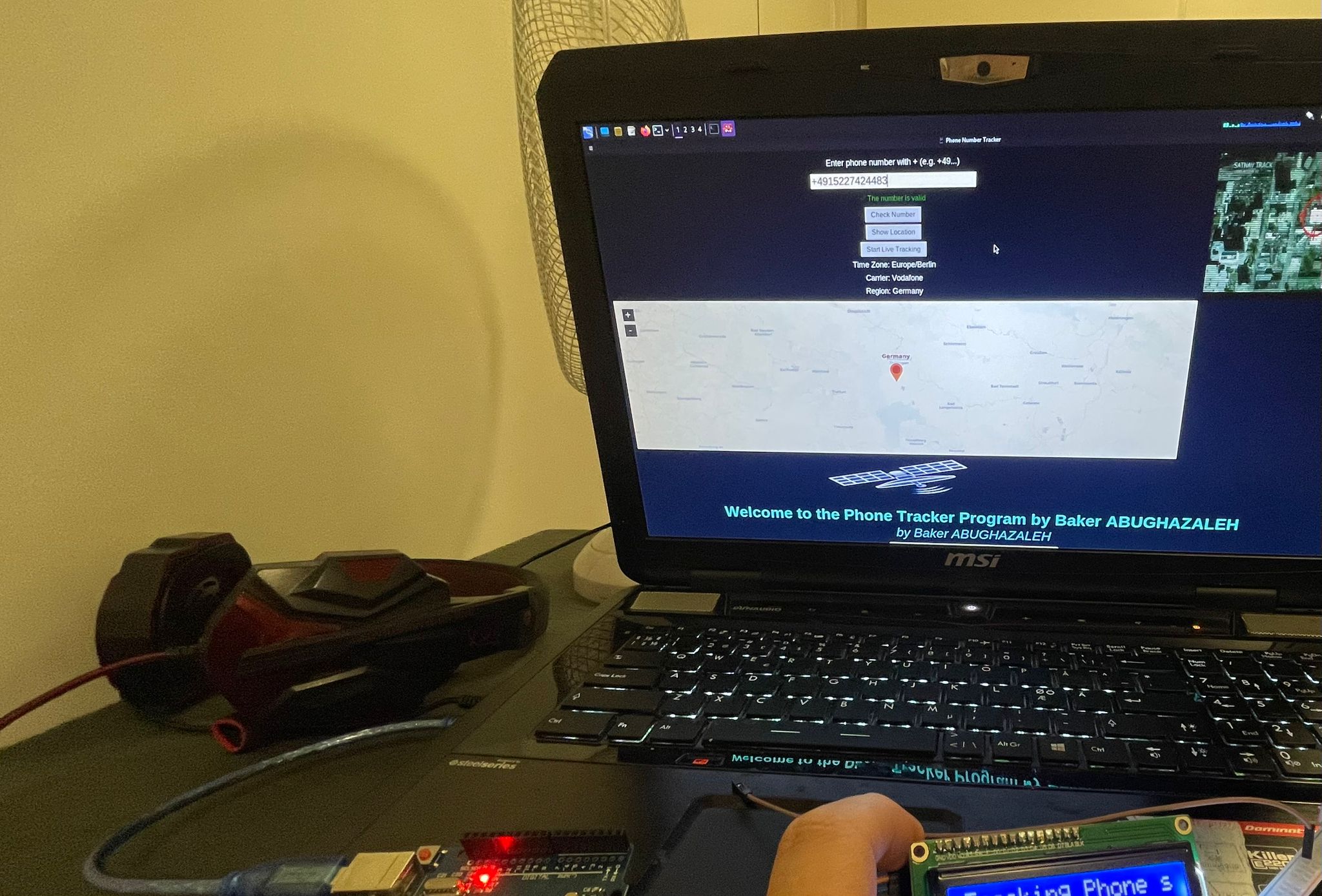 Phone Tracking & Live Location Monitoring System – Detailed Project Description